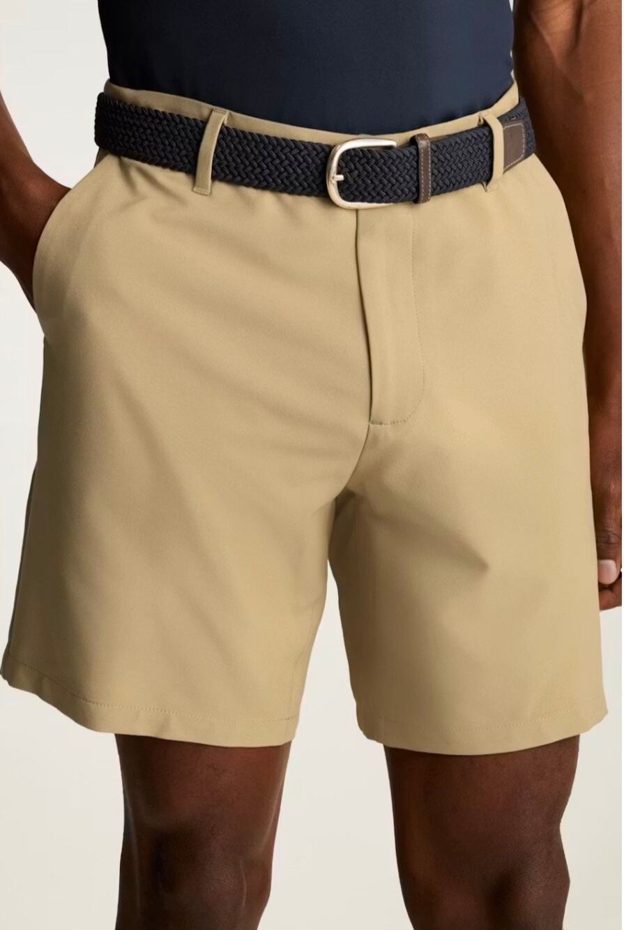 Bonobos Performance Link Shorts Golf 10" Men's 31 Oak Khaki
